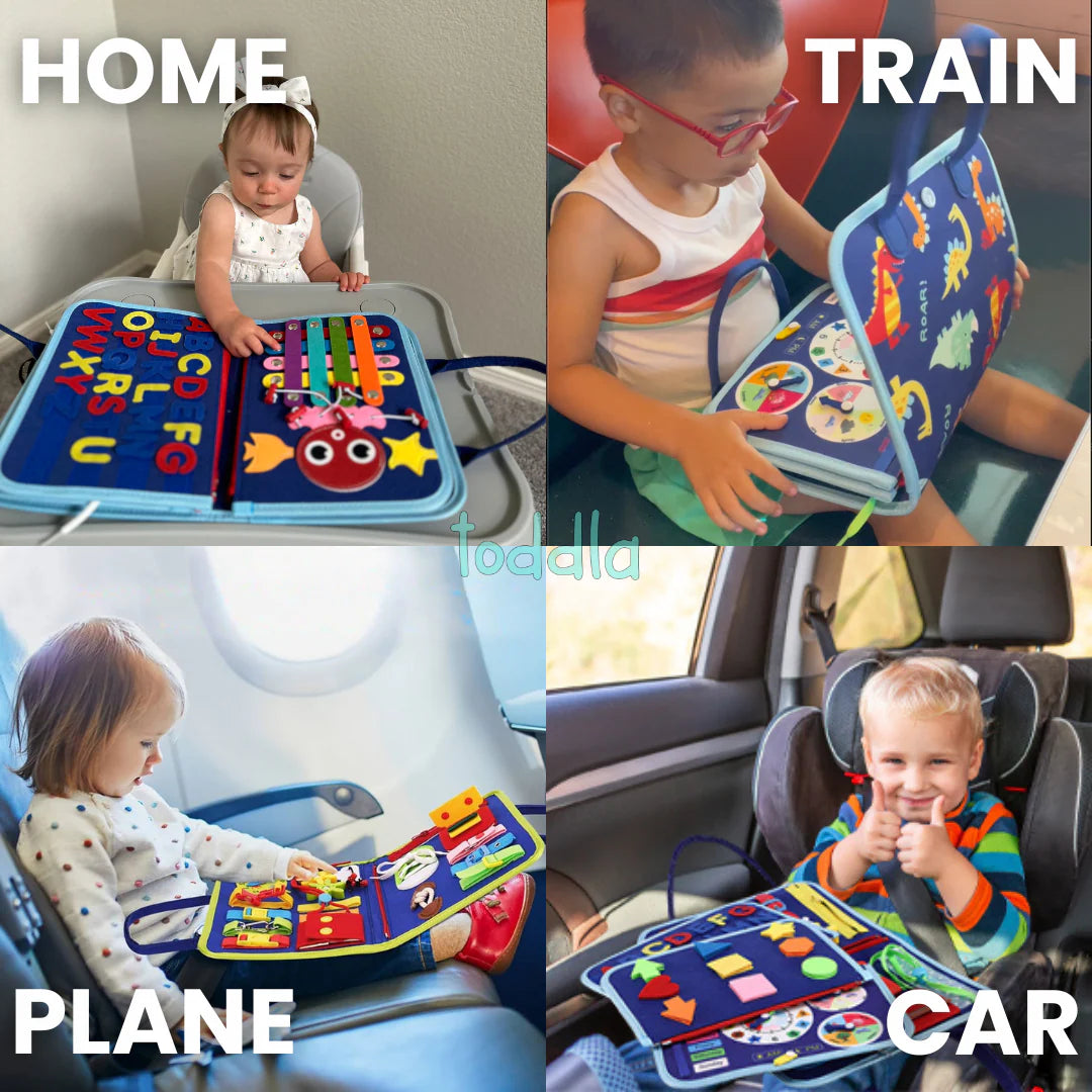 Toddler's Busy Board