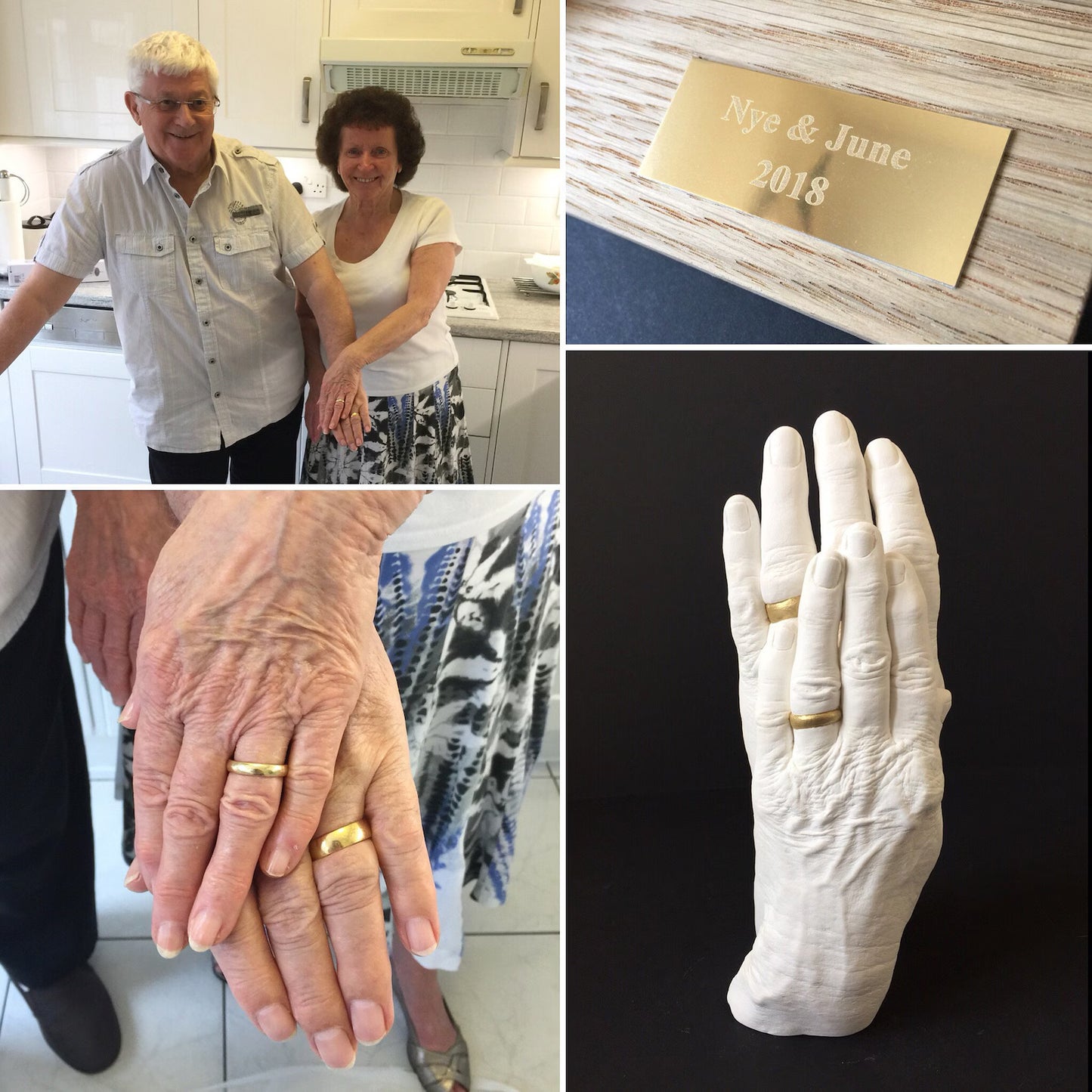 Couples Hand Casting Kit